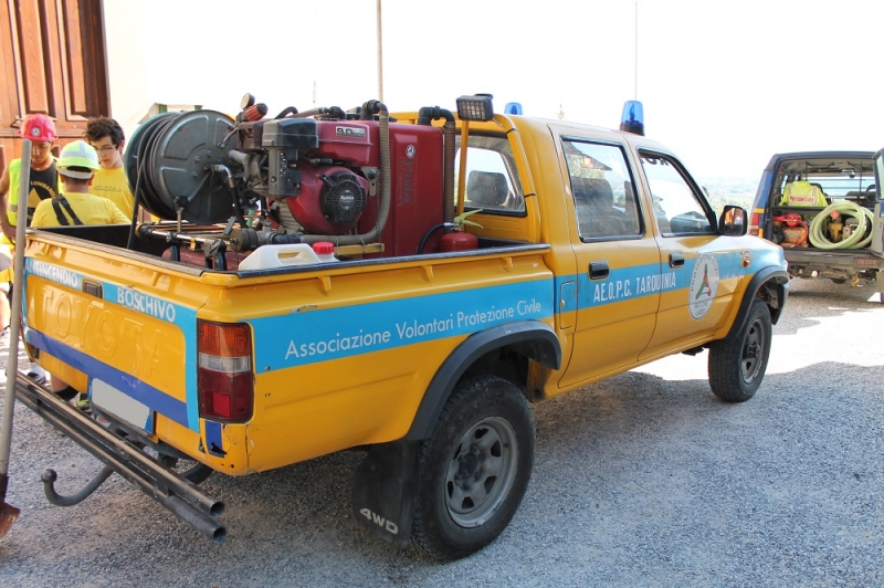 Un mezzo usato per le esercitazioni - www.luccacitta.net