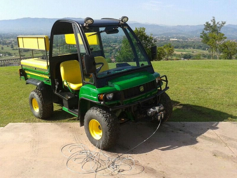 Il veicolo utilizzato per asportare la cassaforte.