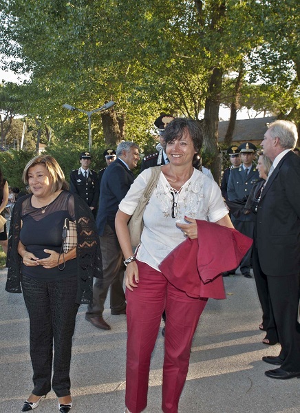 Il Ministro Carrozza arriva al Gran Teatro assieme al Prefetto