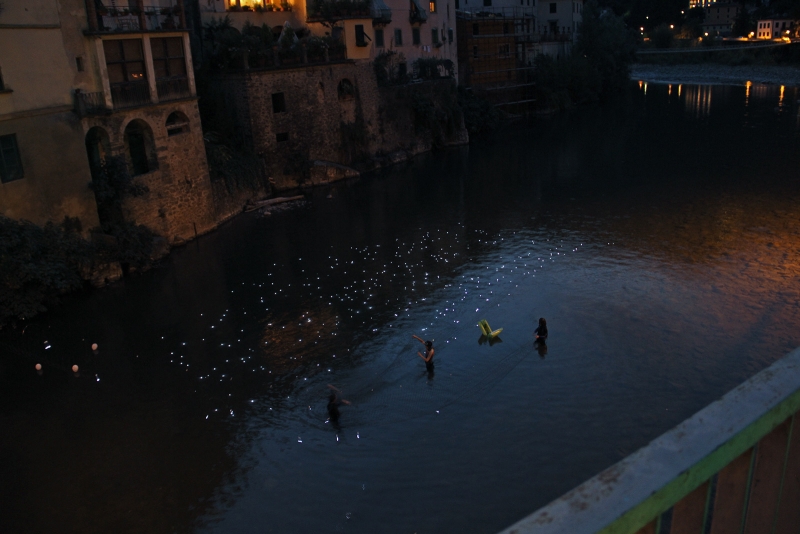 Torrente Lima illuminato